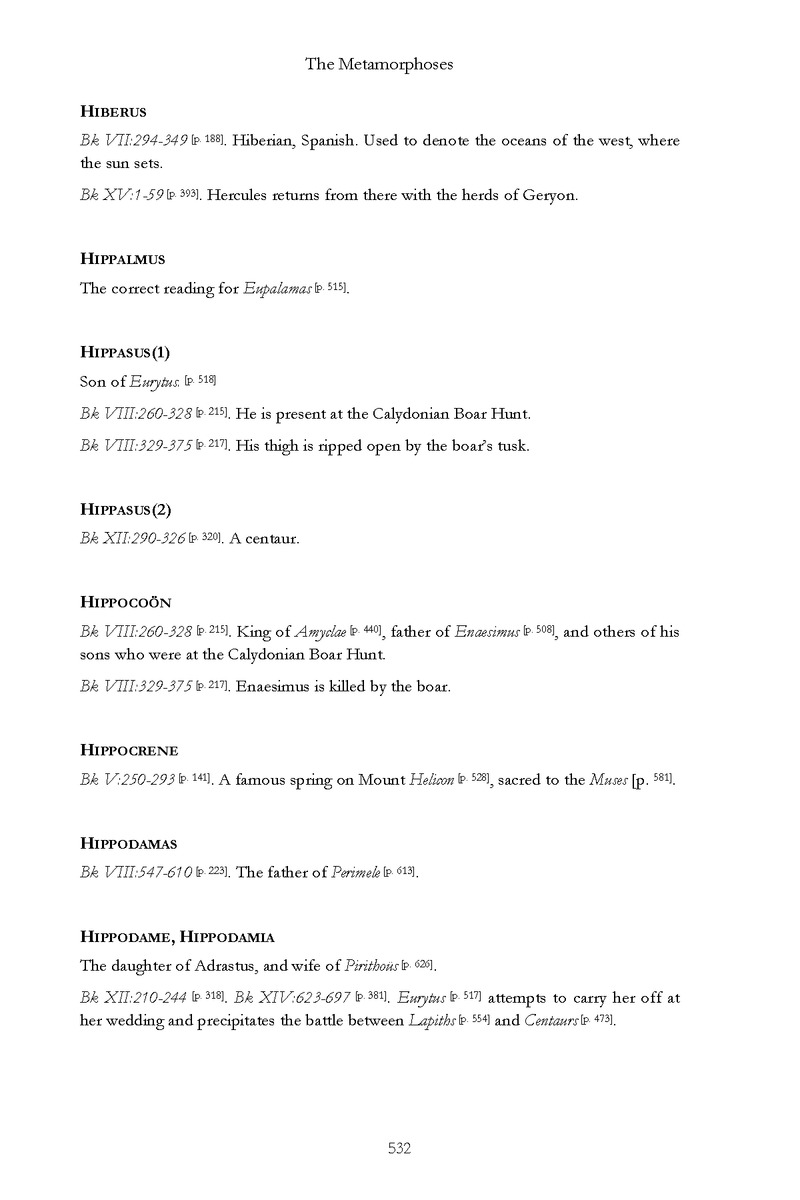 Ovid: The Metamorphoses - Page 532